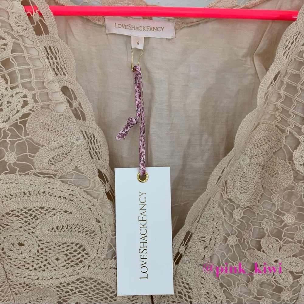 ⬇️REDUCED❗️ LoveShackFancy Daniela Lace Dress - Picture 12 of 16